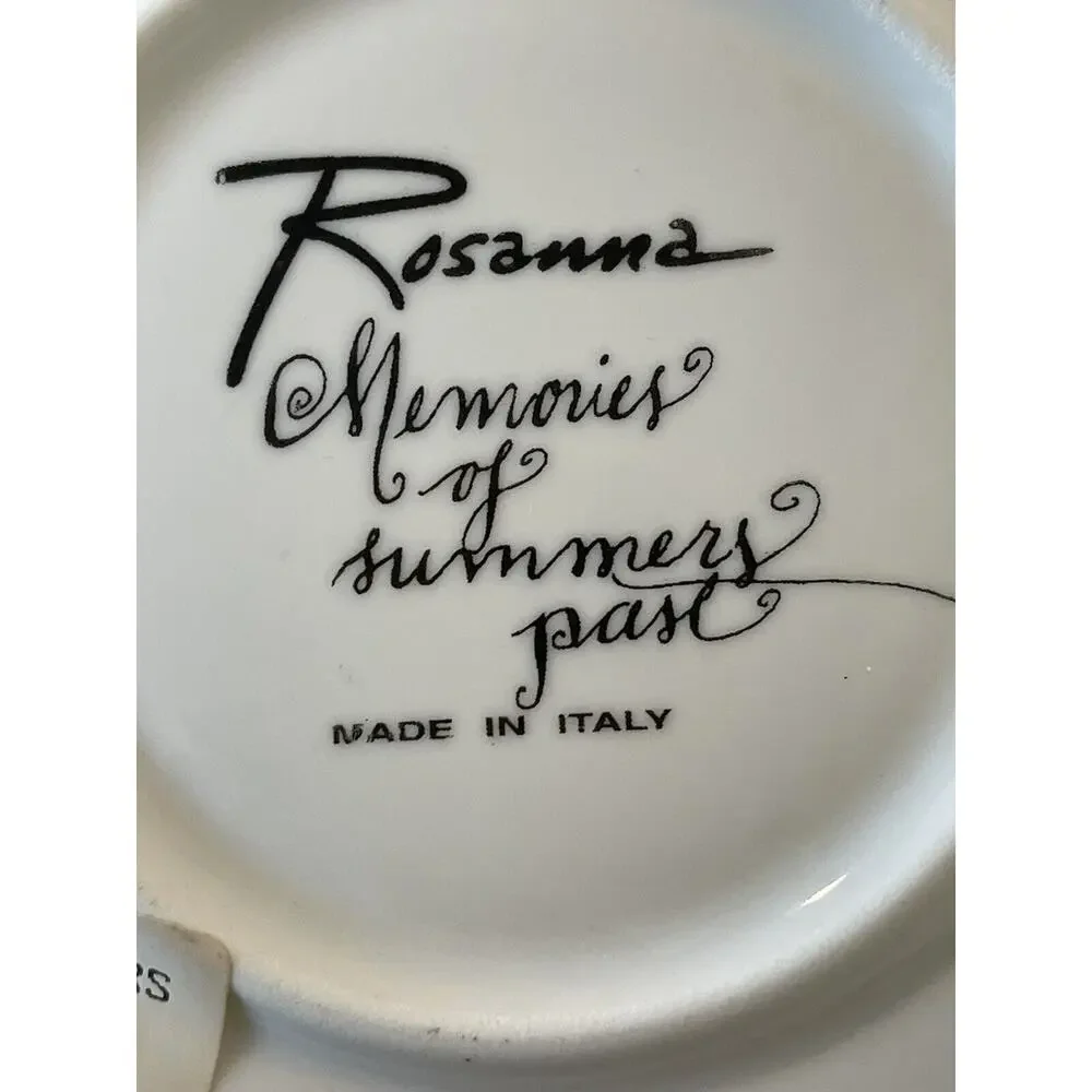 Rosanna Charger Memories of Summers Past America Remembers‎ Plate Charger